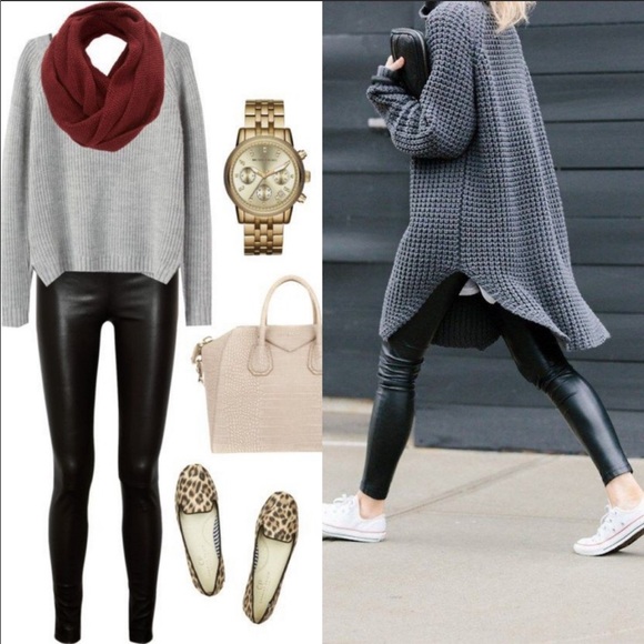 Faux Leather Leggings! - Picture 3 of 7